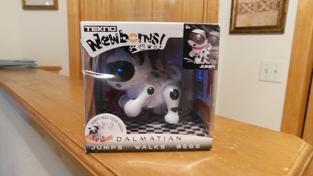 tekno newborns pet robot dog