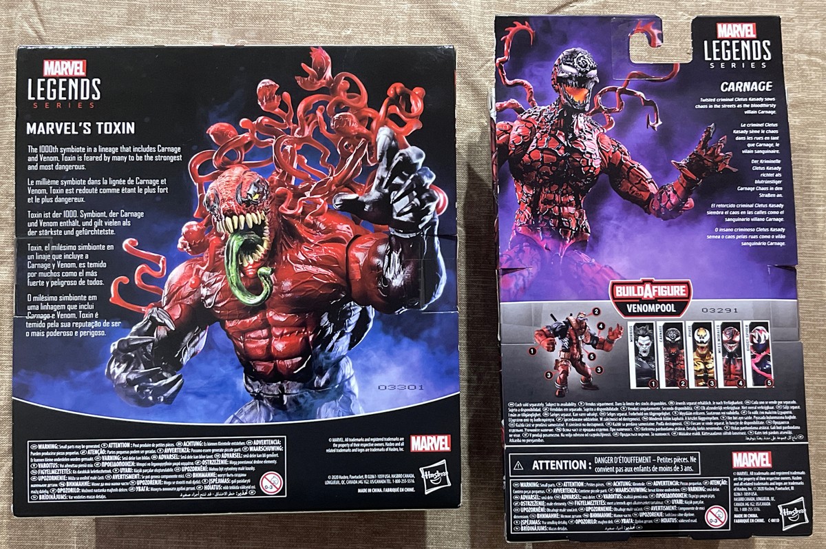 MARVER LEGEDS CARNAGE（VENOM） Amazon.com: Marvel Legends Series Carnage, Venom: Let There
