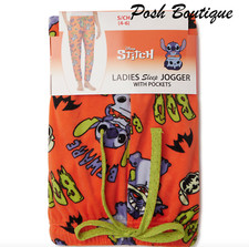 Disney Lilo and Stitch Pajama Pants Sleep Halloween Women's Plus Size 3X 3XL NWT