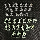 Lot of 35 Vintage Louis Marx & Co 2 -2.25" 1960's KNIGHTS & VIKINGS Playset Figs