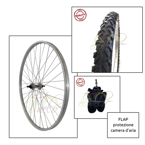 CERCHIO RUOTA BICI BICICLETTA COPERTONE NERO MTB MOUNTAIN BIKE 20 x 1.95  406-20 | eBay