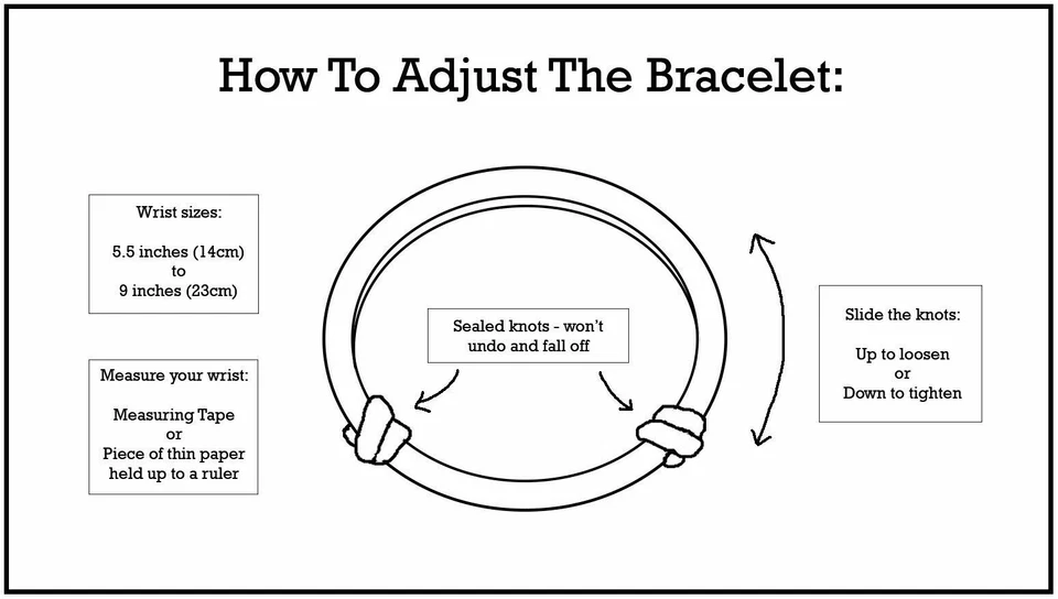 550 Paracord *NEW* ● SURFER BRACELET ANKLET ● Men or Women ADJUSTABLE - Image 2 of 4