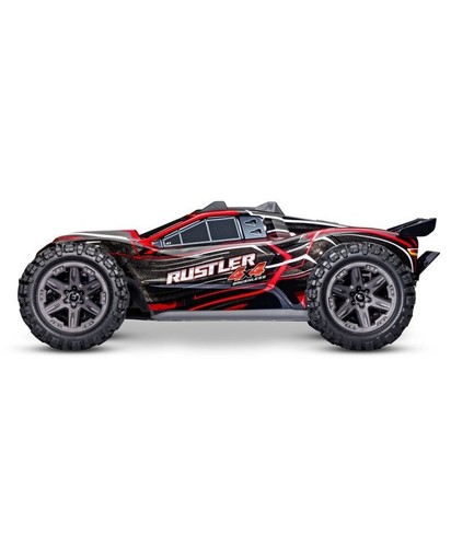 RUSTLER 1/10 4WD 2,4Ghz RTR BRUSHLESS BL-2S TRAXXAS 67164-4-RED - Photo 2/9