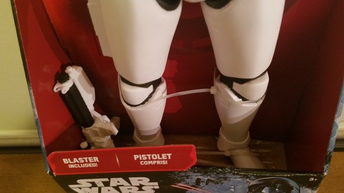 Star Wars First Order Stormtrooper Big-Figs 18 inches tall w/ Blaster * NEW NIB - Picture 3 of 4
