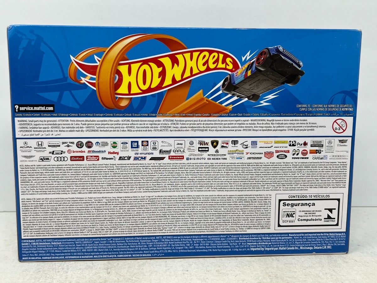 ケロール10個セット Hot Wheels 2018 10-Pack 1:64 Diecast Combo Set | eBay