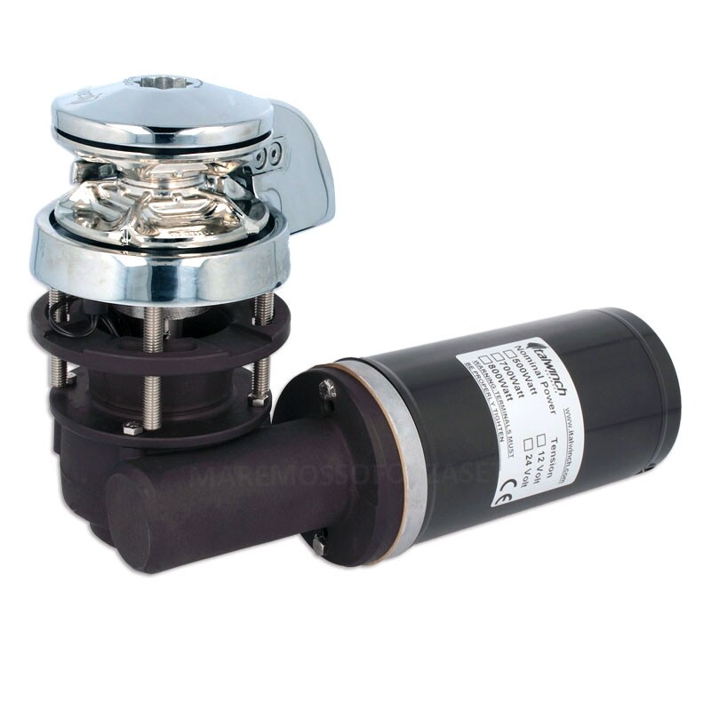Verricello Elettrico ITALWINCH Smart 500W 12V - Per Fuoristrada, ATV E Barche, Cavo 6mm