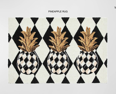 Mackenzie Pineapple Rug Childs 2'' x 3'' New