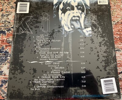 Kiss My Ass LP 1994 Mercury Polygram 731452212313 Red