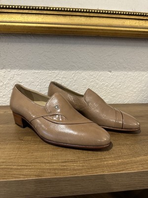 Pierre Cardin Tan Leather Loafer Slip On Wm US 9/9.5 Men US7  display picture 3