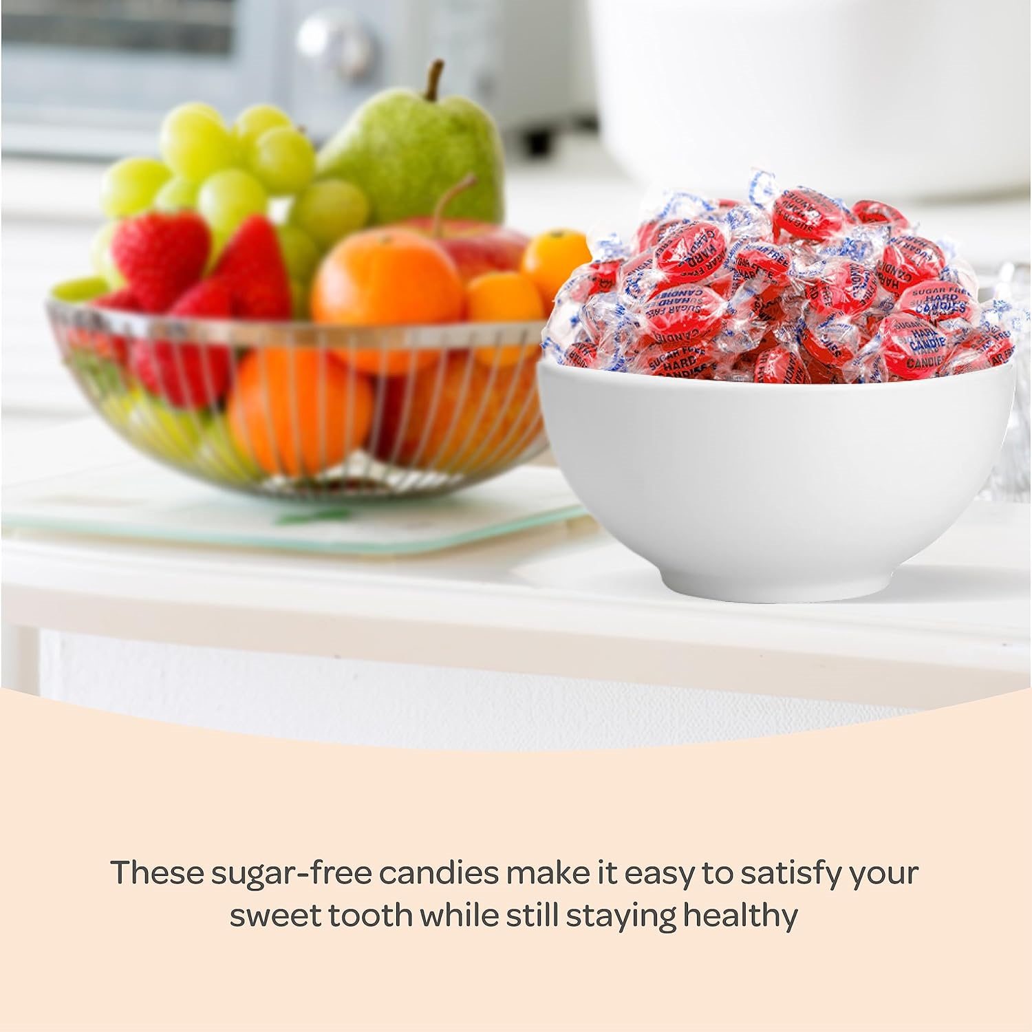 Funtasty SugarFree Cinnamon Hard Candy, Individually Wrapped, 1 Pound