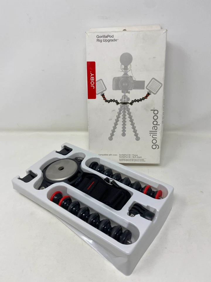 JOBY GorillaPod Rig Upgrade Tripod Adapter Extension Light Arm Holder Grip Stand - Image 2 of 3