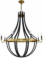 Elegant Lighting Woodland 8-light Candle-style Chandelier on sale Elegant Lighting Woodland 8-light Candle-style Chandelier on sale