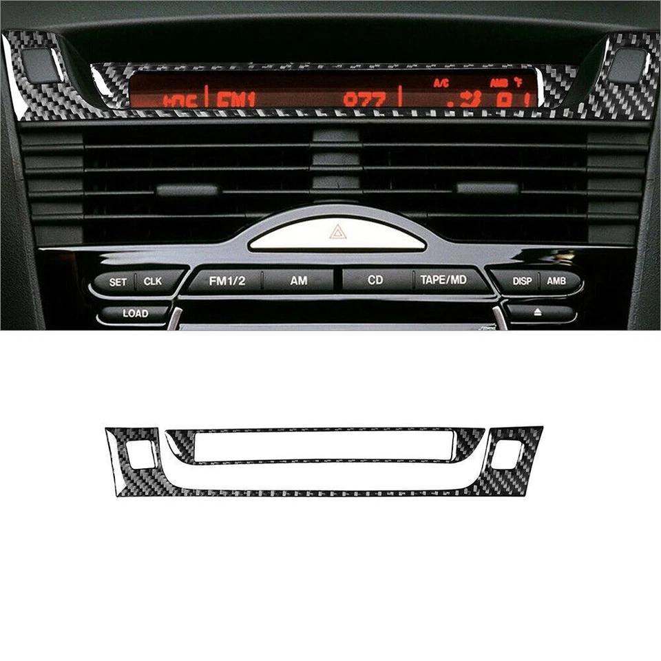 Juego completo de cubiertas interiores de fibra de carbono de 17 piezas para Mazda RX-8 2004-2008 Foto 3 de 4