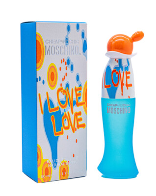 I Love Love by Moschino Perfume for Women edt 1.7 oz New In Box  8011003991143