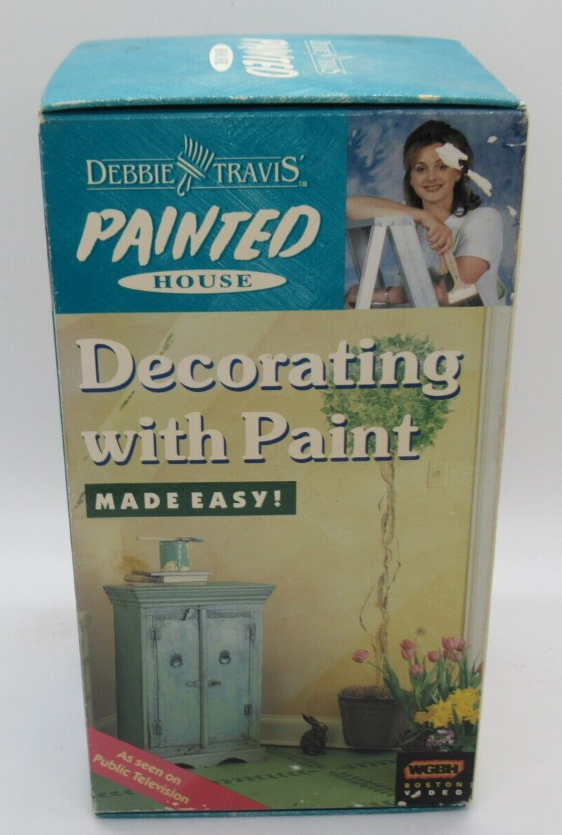 その他 Debbie Travis: Decorating With Paint [VHS] DEBBIE TRAVIS - PAINTED HOUSE: DECORATING WITH PAINT 3-VHS