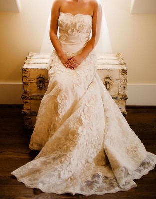 eggshell white wedding dresses