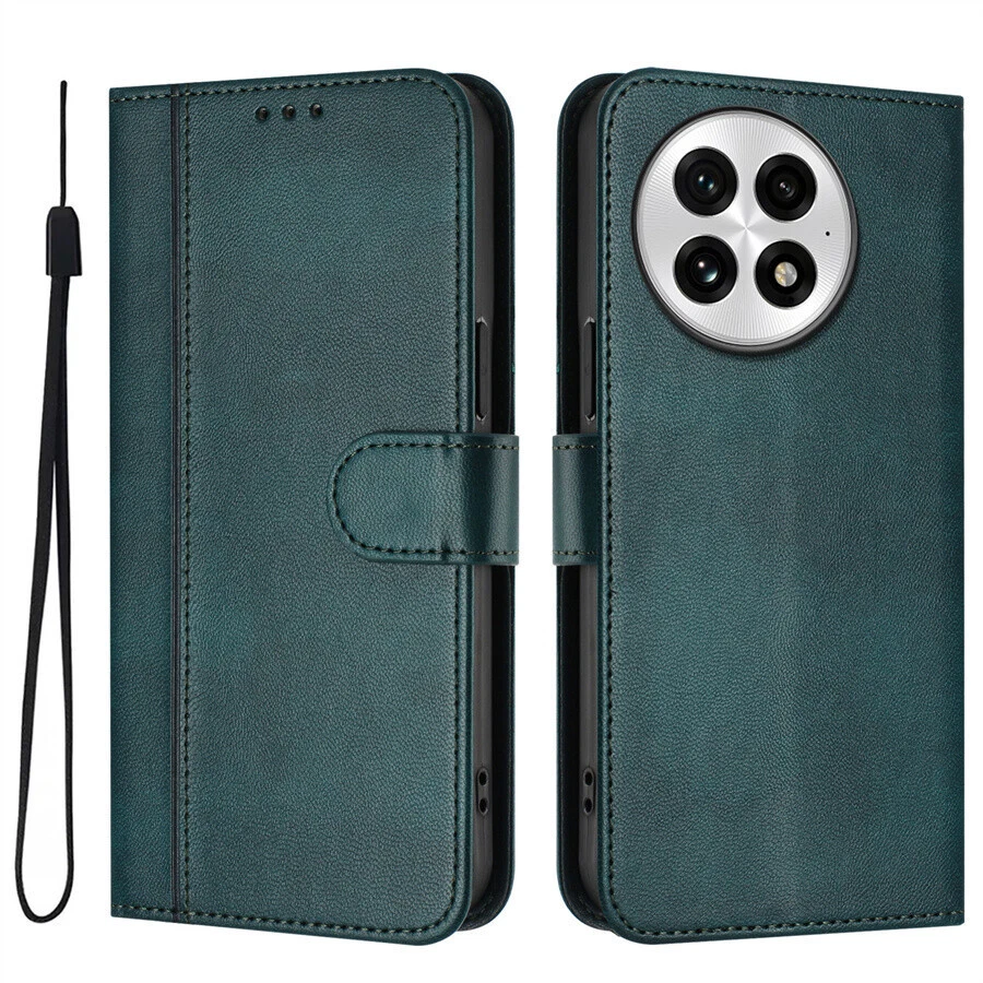 Leather Wallet Phone Case for OnePlus 13 12 11 9 Nord 2 3 4 N300 N30 N200 CE 4 - Image 4 of 4