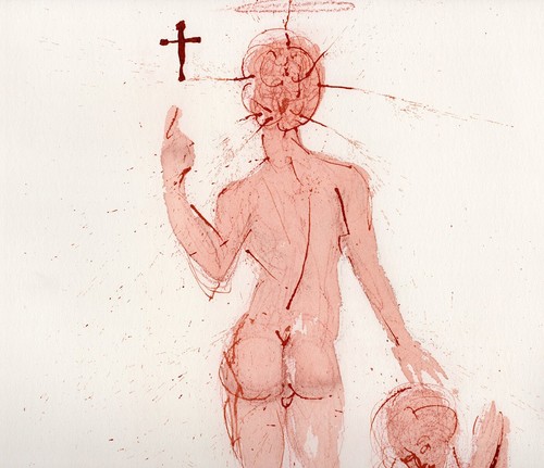 DALI LIMITED 1967 Original Biblia Sacra "Martyrdom of Eleazar" SIGNED Framed COA - 第 2/5 張圖片
