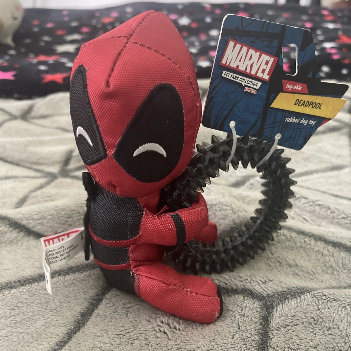DEADPOOL Rubber Dog Toy Marvel Petco Collection