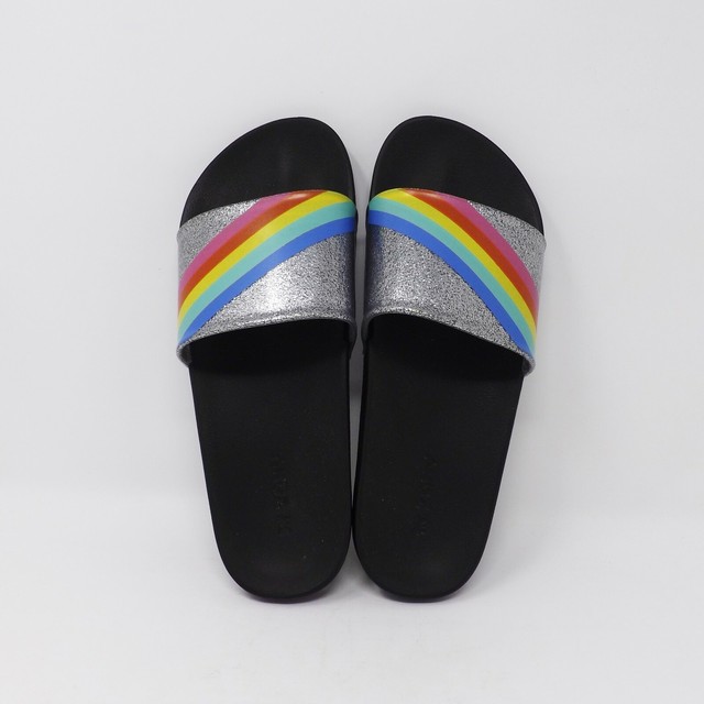 Women's Zoxy Rainbow Slide Sandals Size 9 eBay