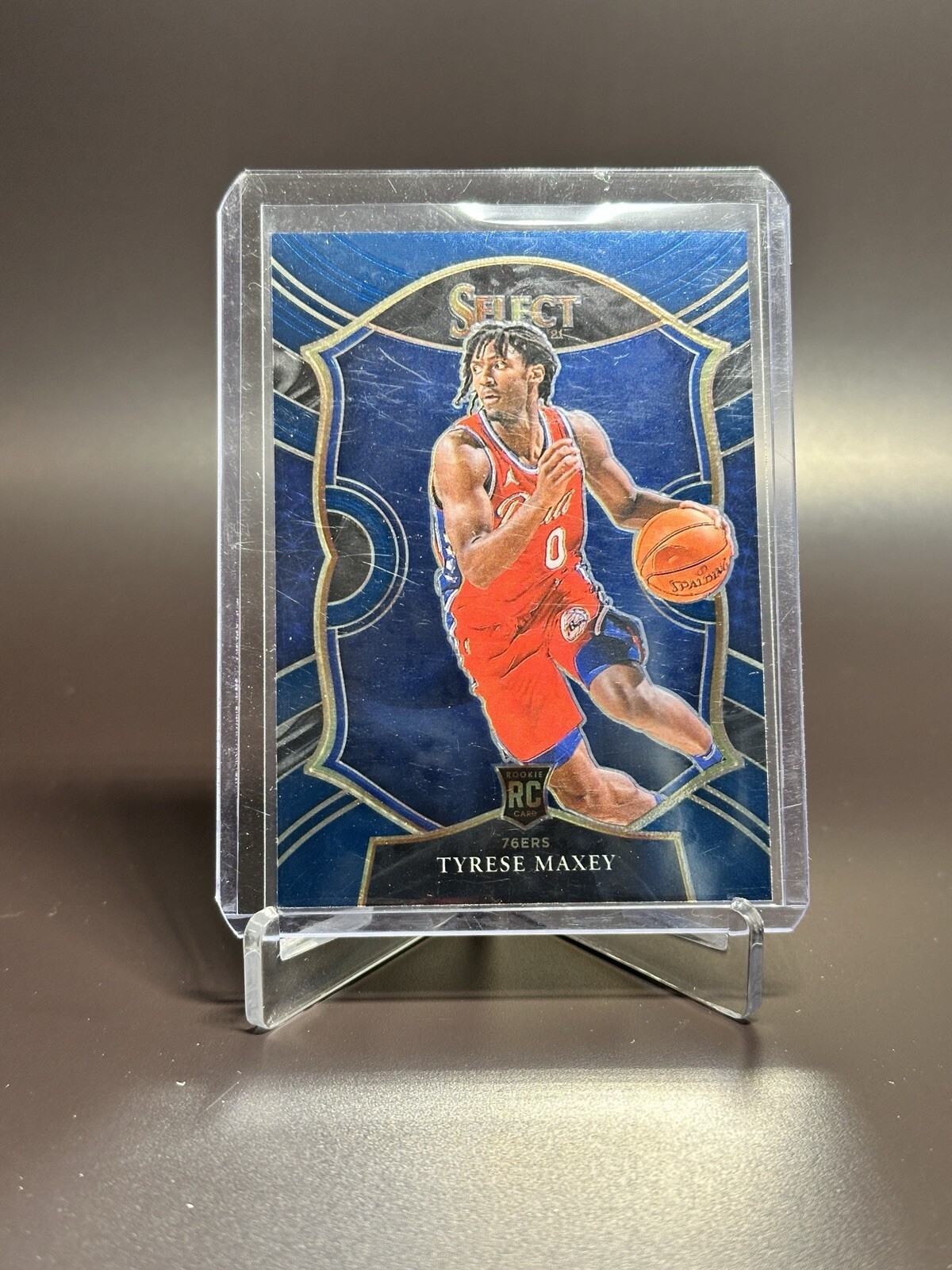 Tyrese Maxey 2020 Select Blue Silver #81