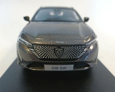 Norev Peugeot 308 SW GT Break 2021 - Modellino Auto In Scala 1:43, Colore Grigio Platinium - Foto 7