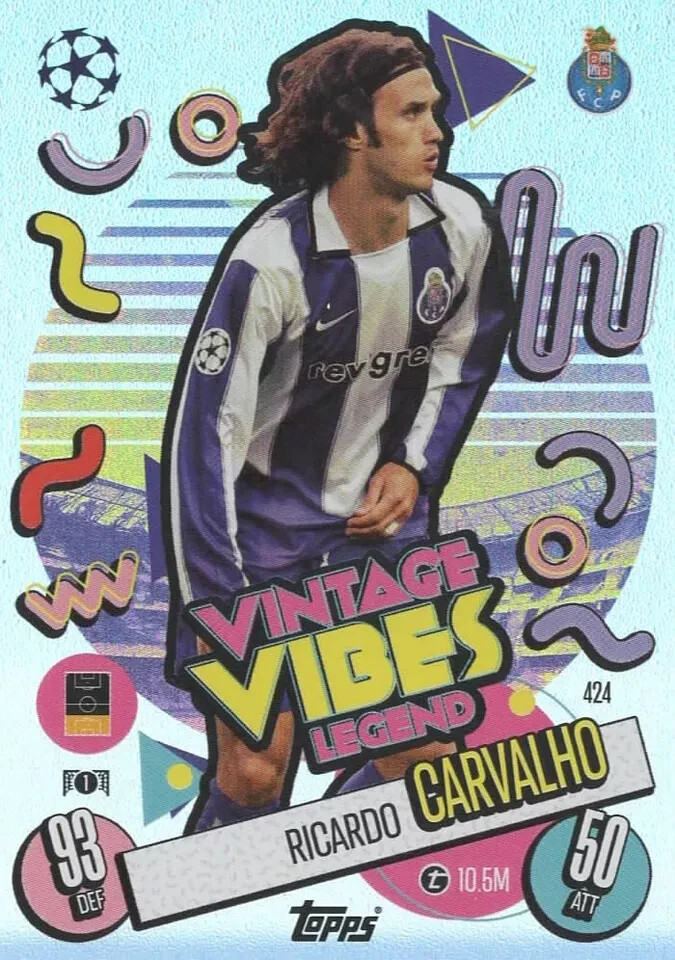 Topps Match Attax 2024/2025 24/25 Ricardo Carvalho Vintage Vibes