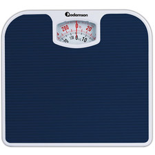 A21 Analog Scales for Body Weight up to 260 LB New Anti-Skid Rubber Surface Blue