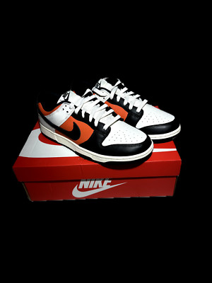 NIKE DUNK LOW RETRO_PHANTOM/BLACK-VINTAGE CORAL-PALE HQ4988-030-SIZE 10 9.5 MENS