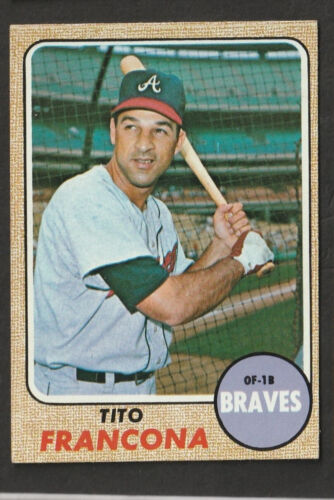 1968 Topps Baseball Cards Scegli una carta a scelta 295-660 EX X-MT 1/25 Set Break - Foto 385 di 490