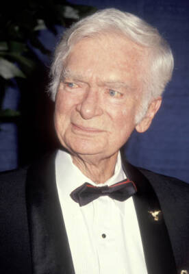 Actor Buddy Ebsen at the Eighth American Cinema Awards on Janu- 1991 Old Photo 2