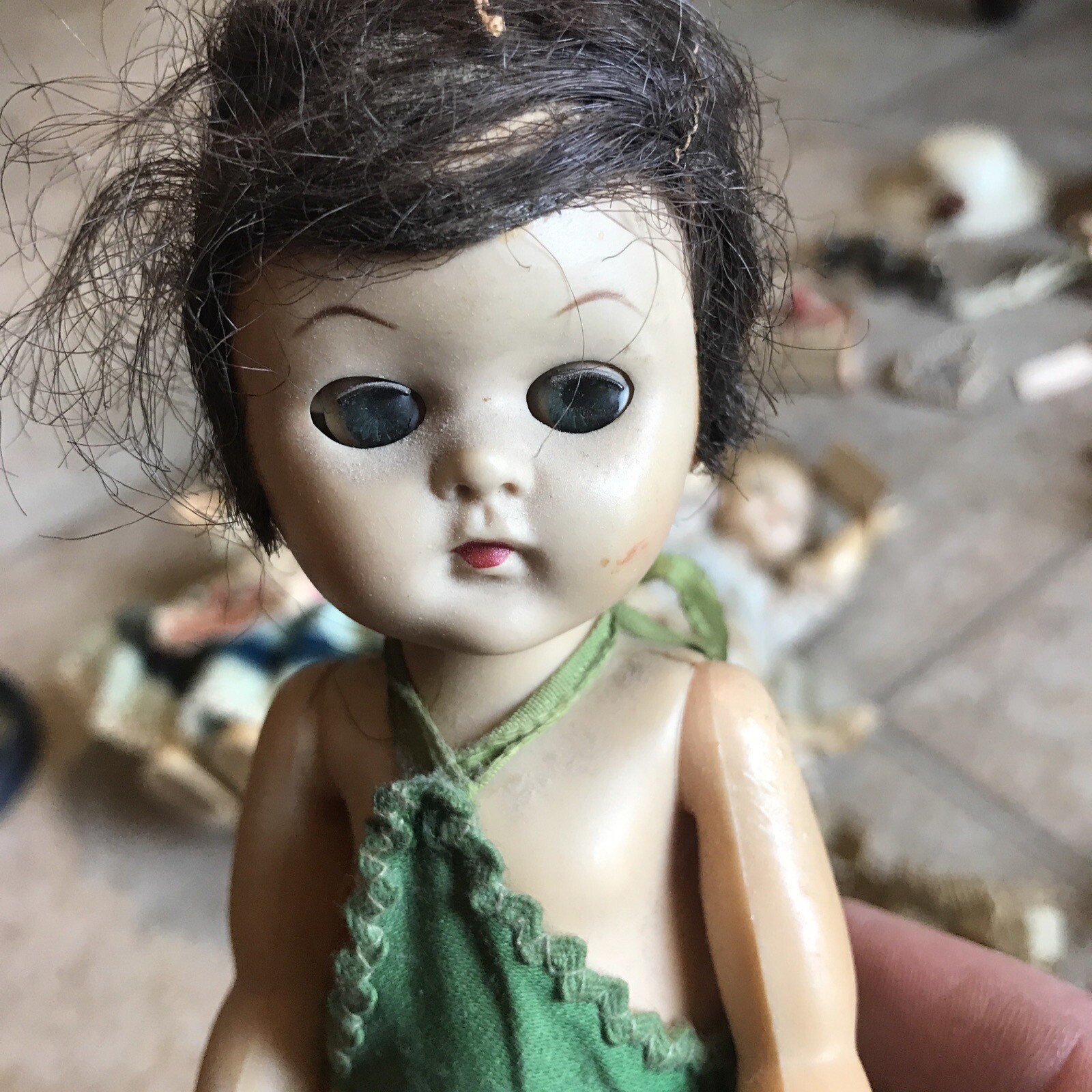 Vintage Vogue Ginny McCall Lot of Dolls w/ Dresses & Hats Alex