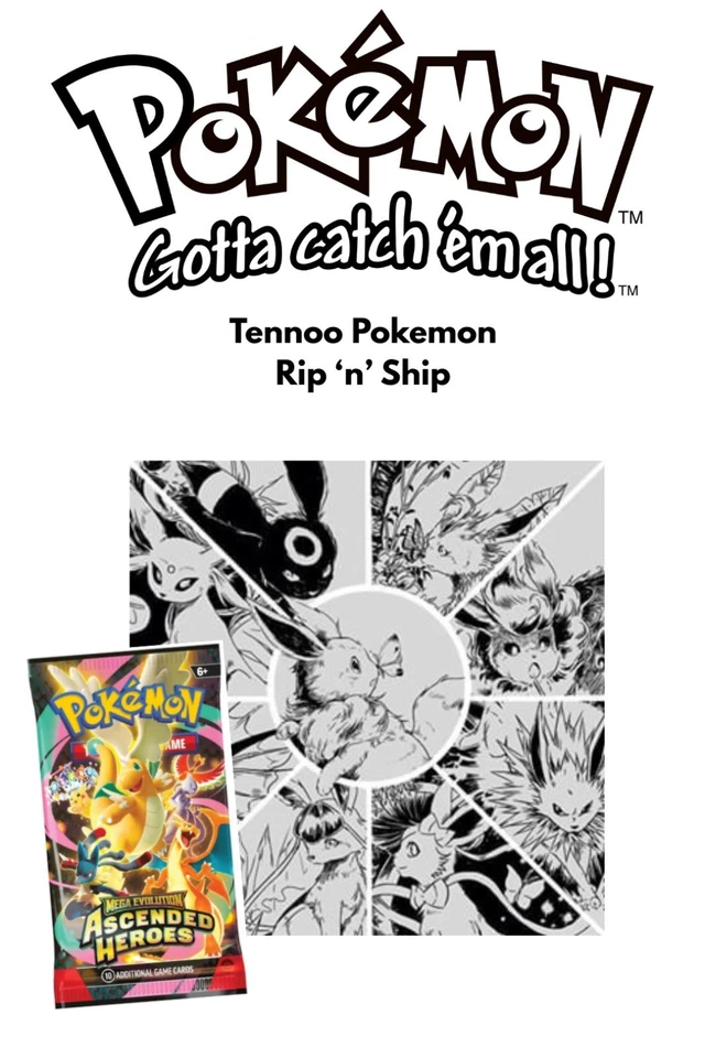Tennoo Mondays! Pokemon Rip and Ship