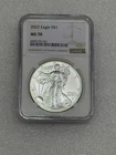 2022 Silver Eagle NGC MS 70 ~ Brown Label ~ PRISTINE ~ NO SPOTS (161)