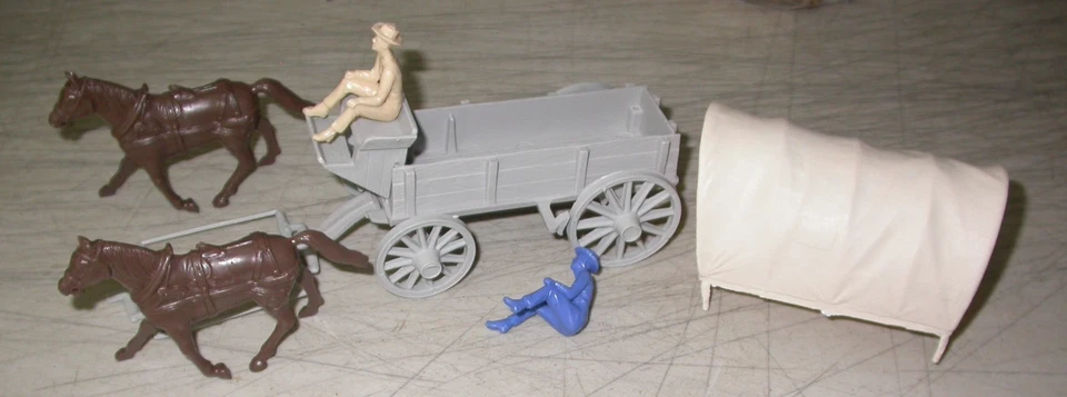 FORT APACHE MARX  Western Play Set # 4501 - Image 4 of 4