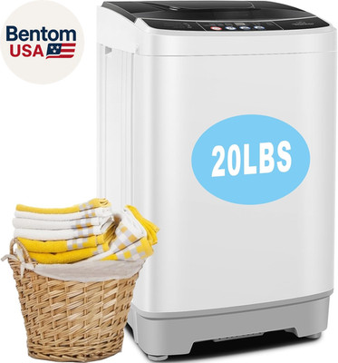 20Lbs Portable Washing Machine  Portable Washer, 2.8 Cu.Ft Washer and Dryer Comb