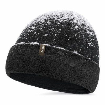 Waterproof Beanie for Men & Women   Windproof Fleece-Lined Hat with Porelle M...