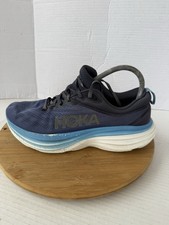 Hoka One One Men Bondi 8 Blue Outer Space Running Shoe 1123202 OSAA Size 10D