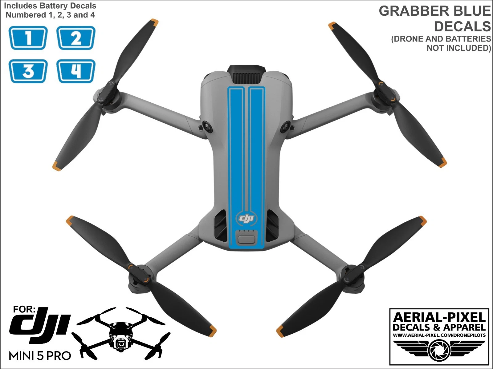 Grabber Blue Decal