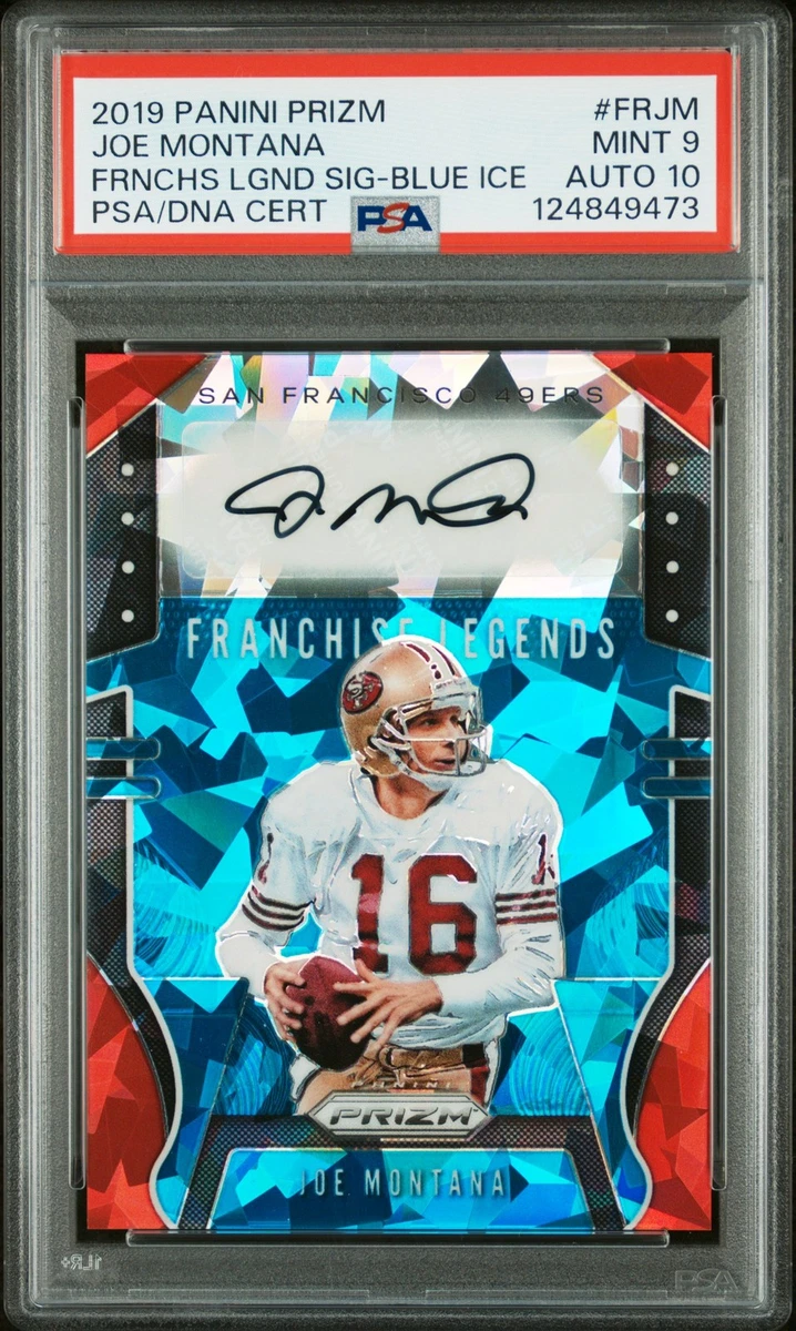 Joe Montana Football Serial Numbered Sports Trading Cards