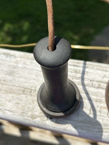 Antique Western Electric Candlestick Telephone Electrified Repurposed TABLE LAMP - Picture 7 of 22