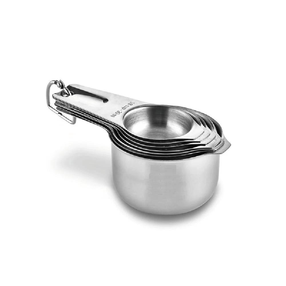Measuring Cups,Stainless Steel 7 Piece Kitchen Stackable Measuring Set Gadget...