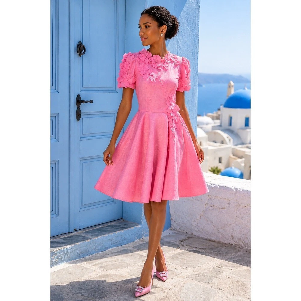 antonio melani hot pink dress Amanda Jones Vaughan x Antonio Melani Lola dress at Dillard's
