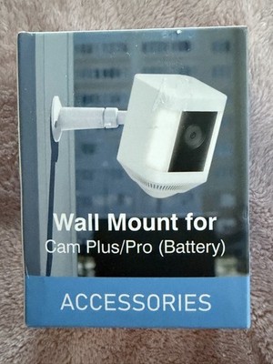 Cam Plus/Pro (Battery) Wall Mount Bracket for Security Camera, Black, 2 Mounts