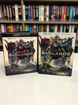 Predator: Badlands 2 Disc Ultra 4k + Blu-ray with Slipcover No Digital 