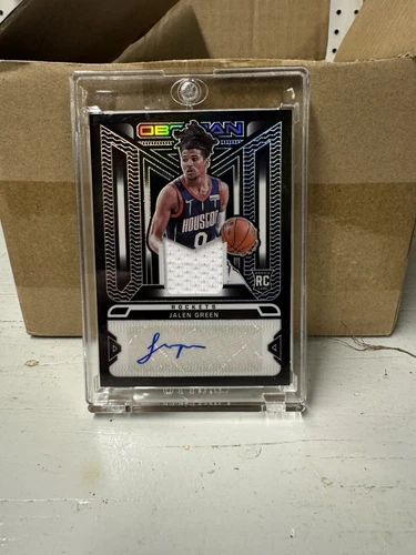 21-22 Panini Obsidian Jalen Green Rookie Auto #56/99