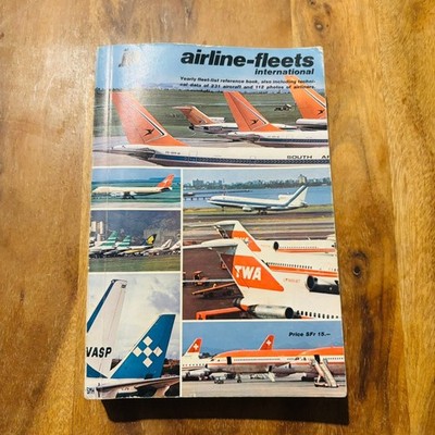JP AIRLINE FLEETS 78 1978 Aviation Reference 12th Bucher Klee READ DESCRIPTION