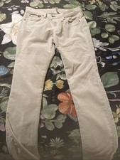 Rag And Bone Women’s Corduroy Pants Modelle Style- Aggshell(cream)Size 28