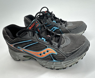 Saucony Shoes Cohesion 7 Running Sneakers Womens size 6 Gray Gym 15183-1