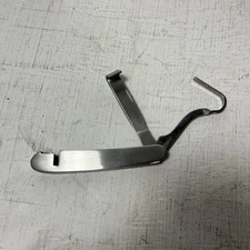 NEW Horse Stainless Steel Hoof Pick & Hoof Knife Folding 2 Blade Foldable 7” NIB